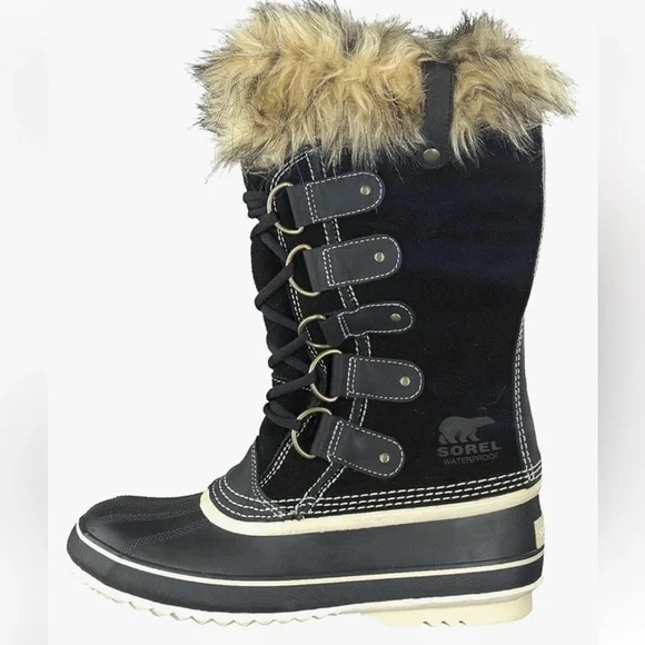 Sorel Joan Van Artic Faux Fur Boot - Size 6 - Picture 1 of 4
